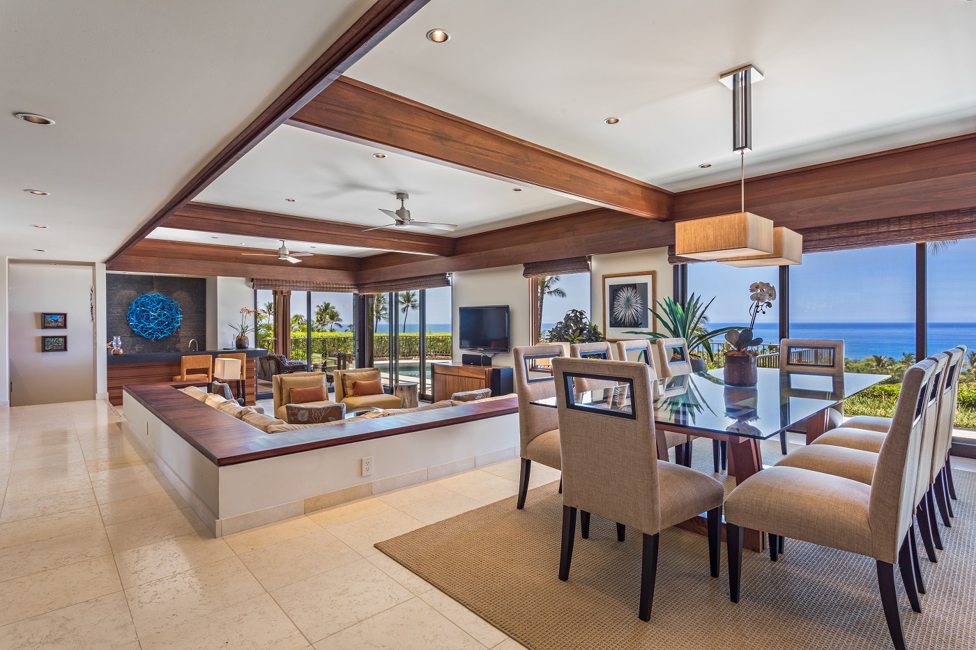 Mauna Kea Residences Villa 22 Dining Room