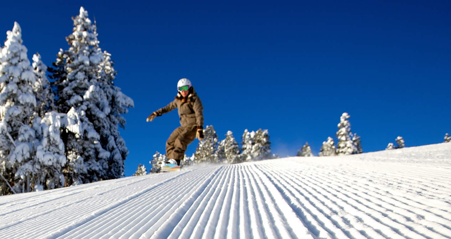 Snowboarding in Colorado